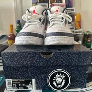 The Air Jordan 3 SE Denim Fire Red